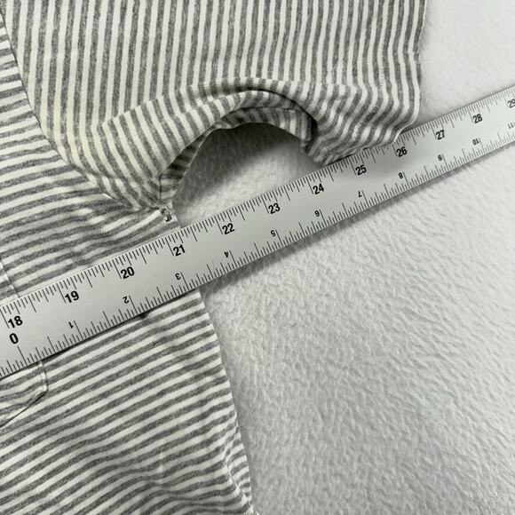 Vintage Towncraft Shirt men's large Gray White Single Stitch Oversized Boxy 90s - Picture 9 of 13